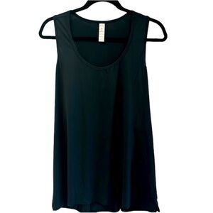 Women’s Marika Black Athletic Tank Top Size 2X